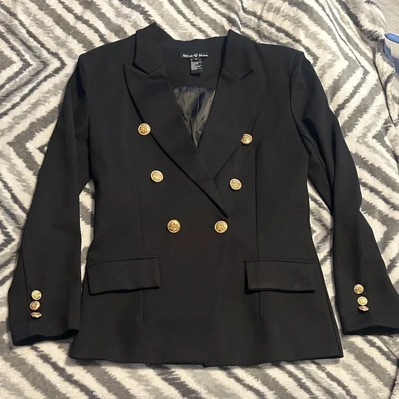 Attitude Unknown Women’s Ponte Blazer, - Picture 1 of 3